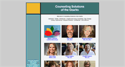 Desktop Screenshot of counselingsolutionsoftheozarks.com