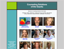 Tablet Screenshot of counselingsolutionsoftheozarks.com